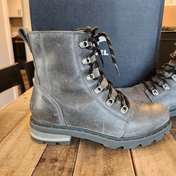 Sorel Lennox Waterproof Lace-Up Boot - Picture 4 of 7